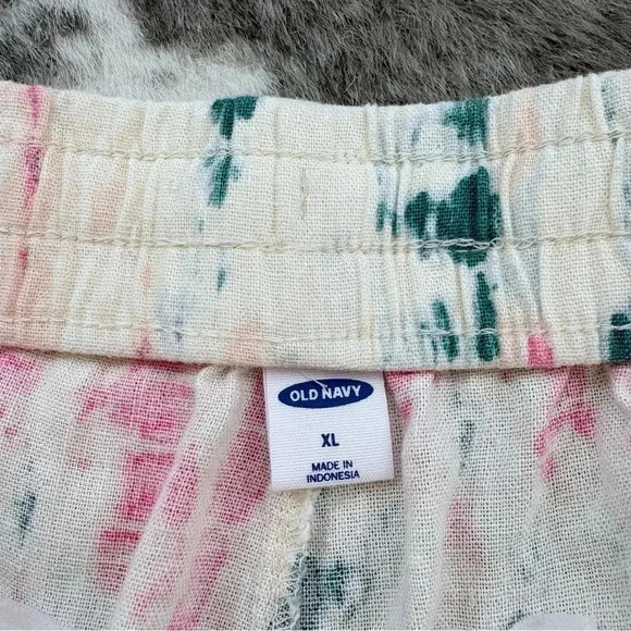 NWT Old Navy Tie Dye Linen Blend Shorts - Picture 4 of 11